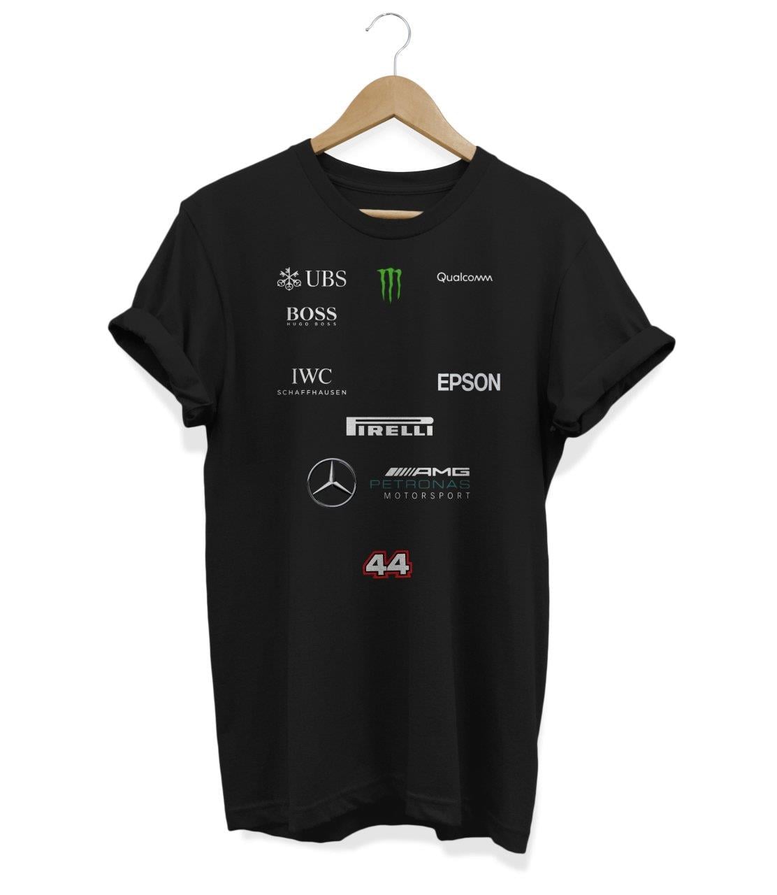 Widi Renault Castrol Edge Baskılı T_Shirt Siyah
