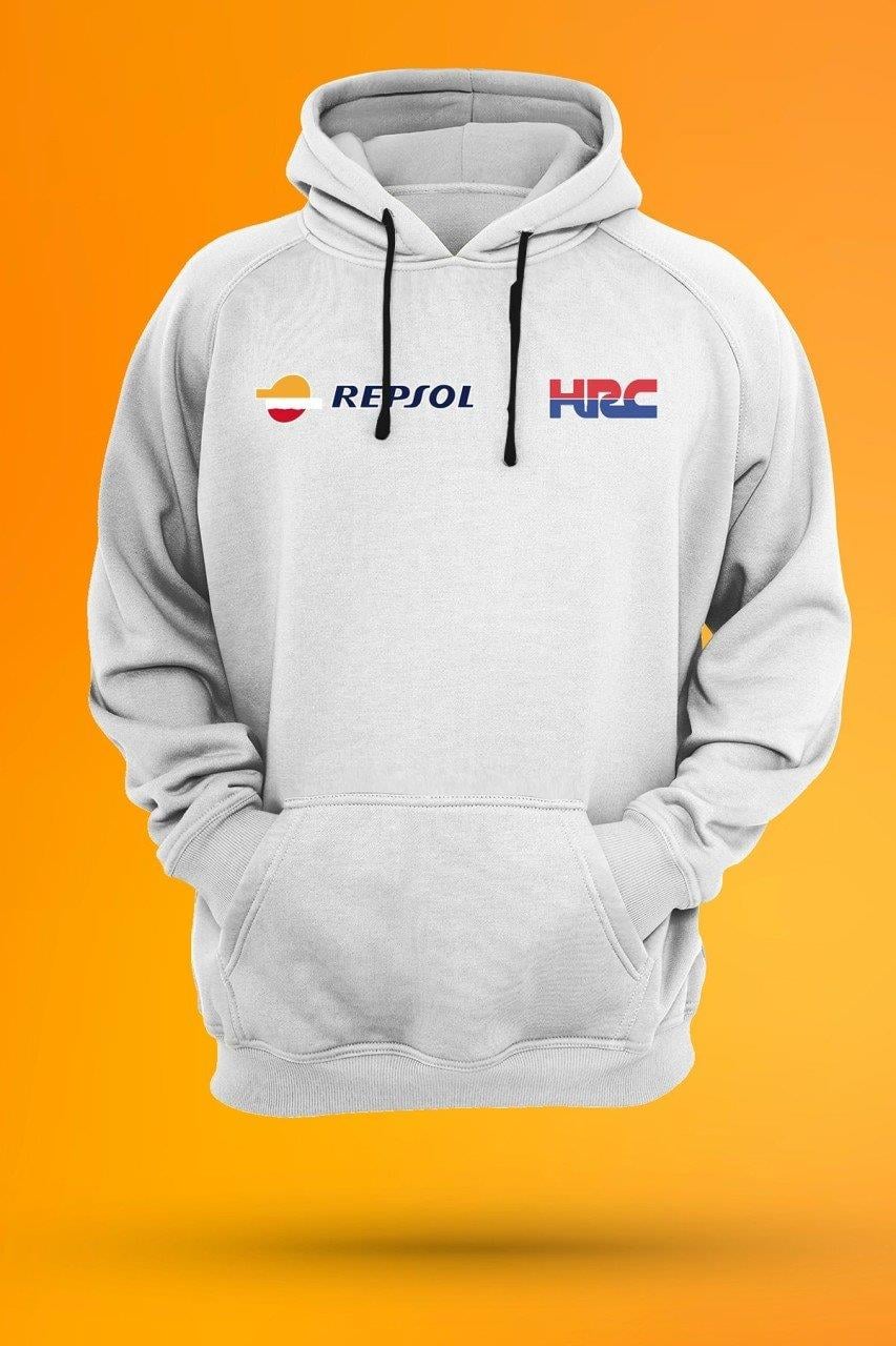 Widi Repsol Baskılı Sweatshirt Beyaz