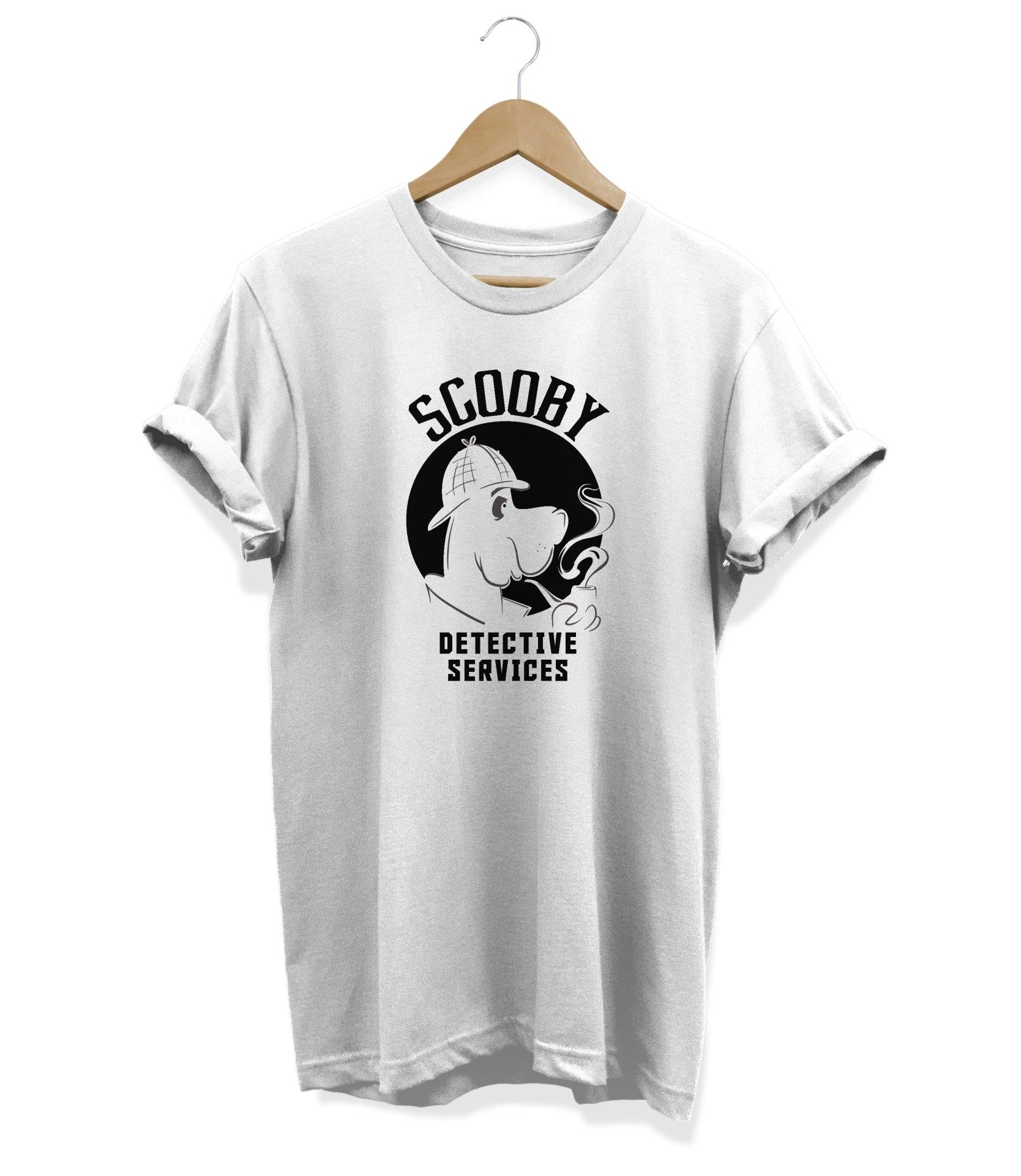 Widi Scooby Baskılı T-Shirt Beyaz