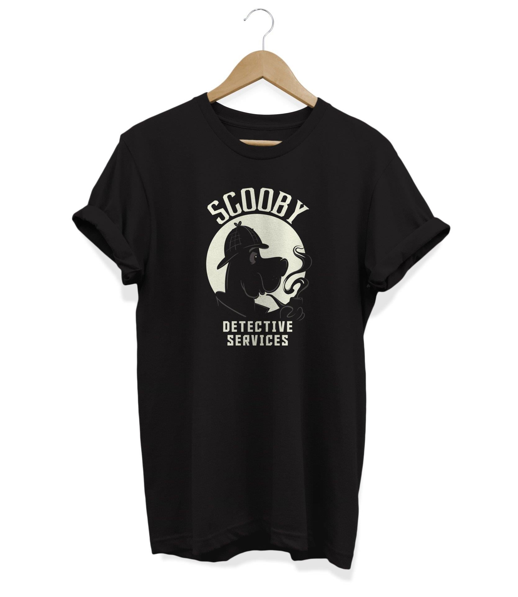 Widi Scooby Baskılı T-Shirt Siyah