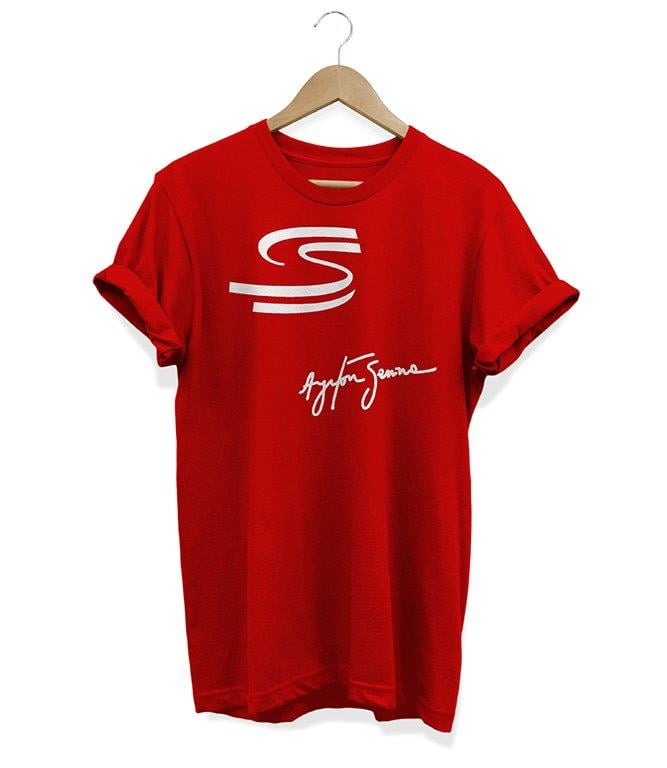Widi Senna Baskılı T_Shirt Kırmızı