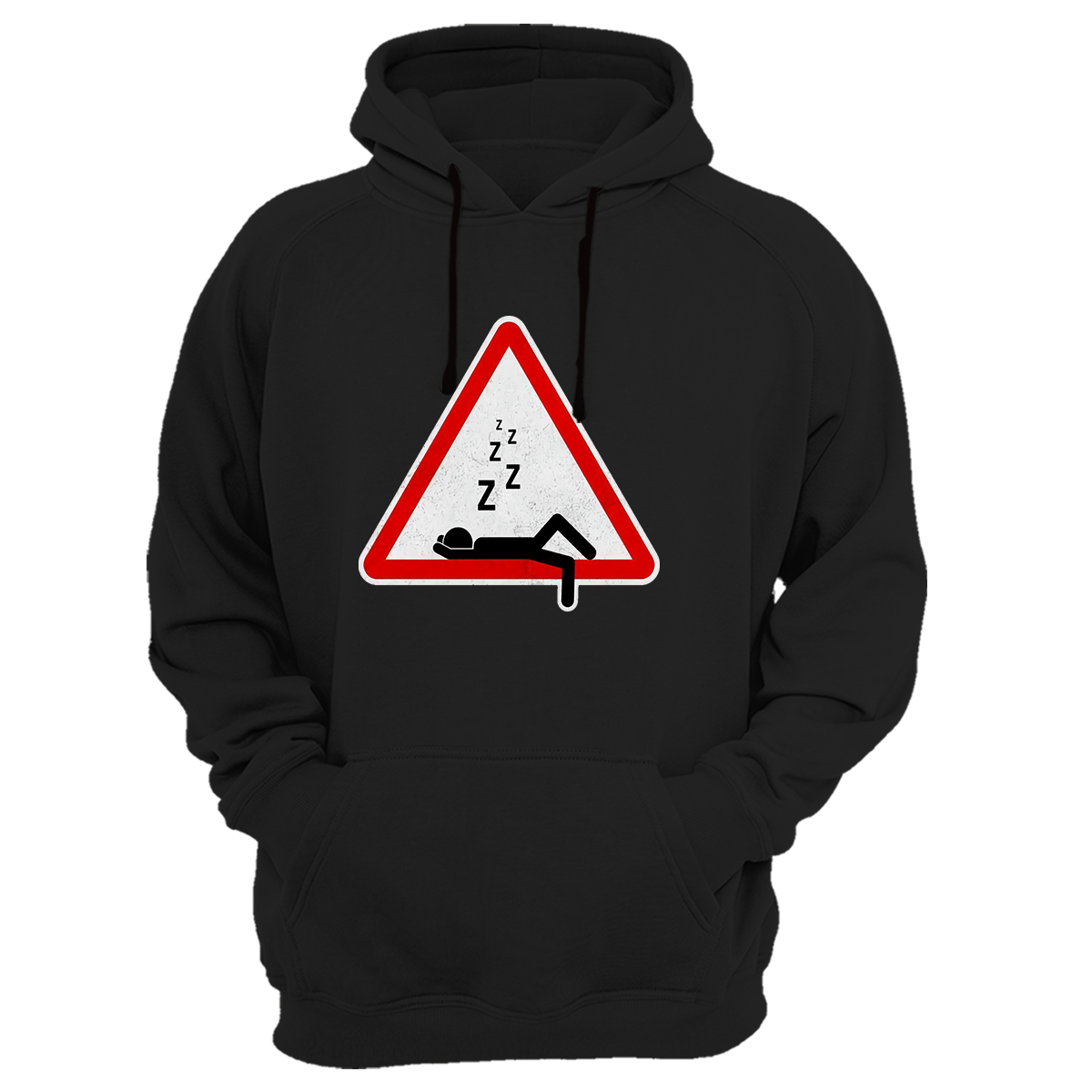 Widi Sinyal Baskılı Sweatshirt Siyah