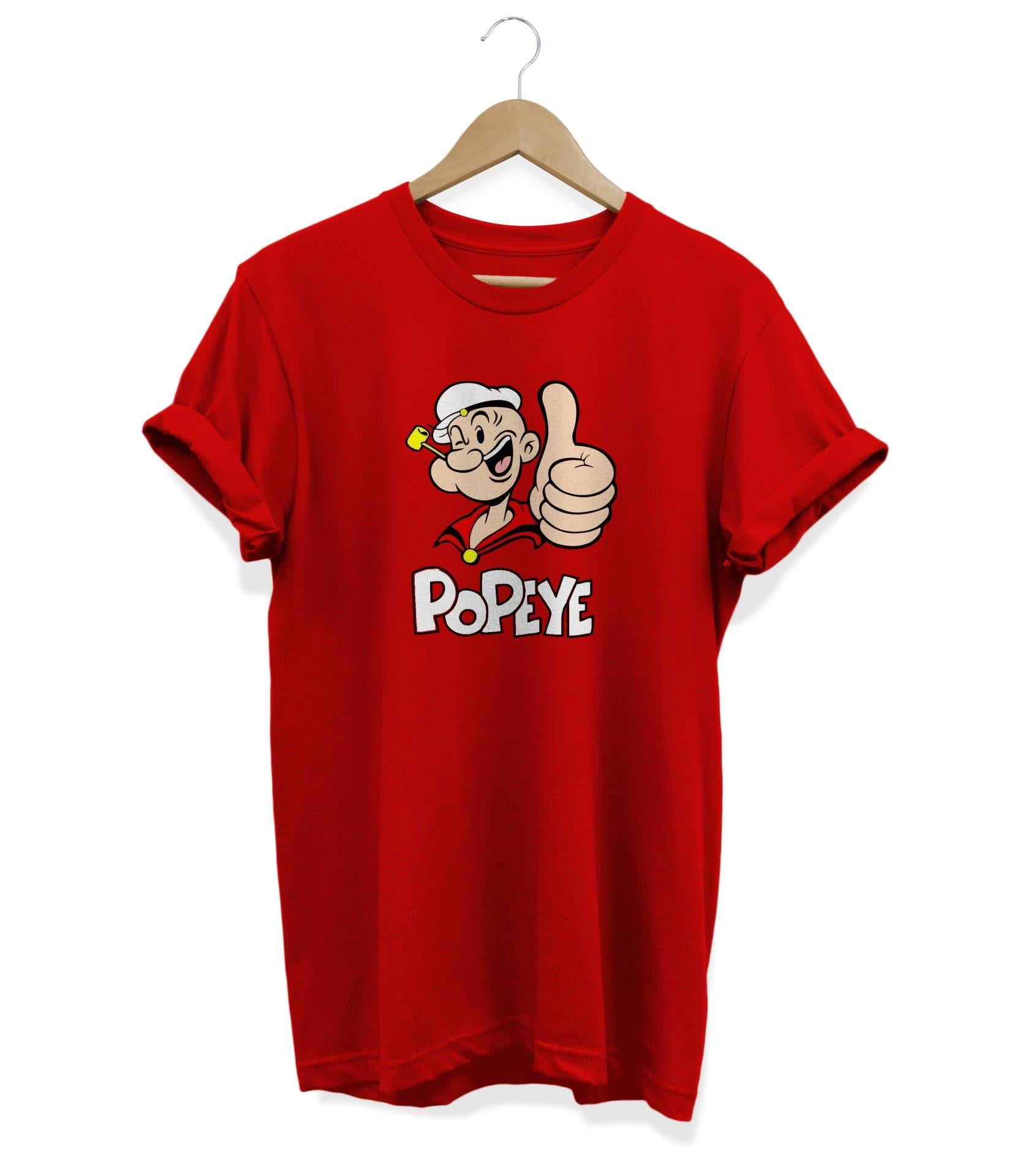 Widi Temel Reis Baskılı T-Shirt Kırmızı