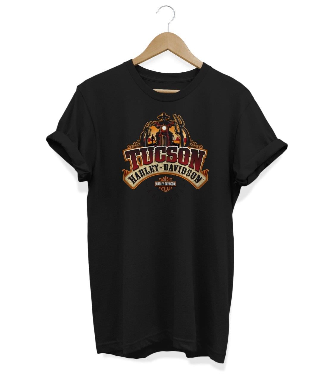 Widi Tucson Baskılı T-Shirt Siyah