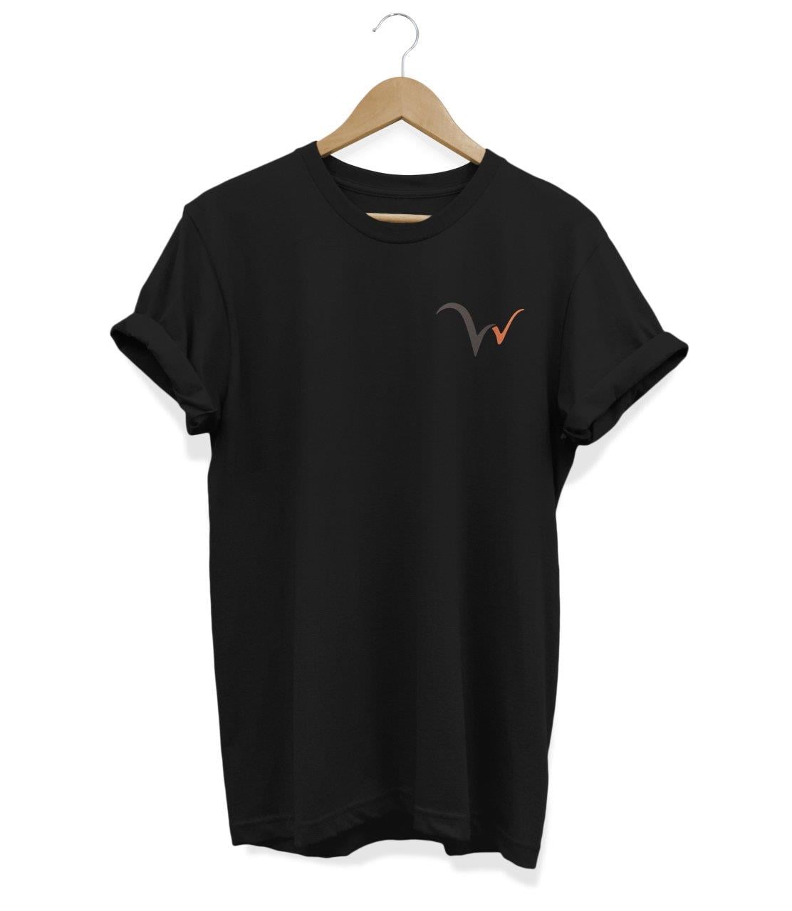 Widi W Baskılı T-Shirt Siyah