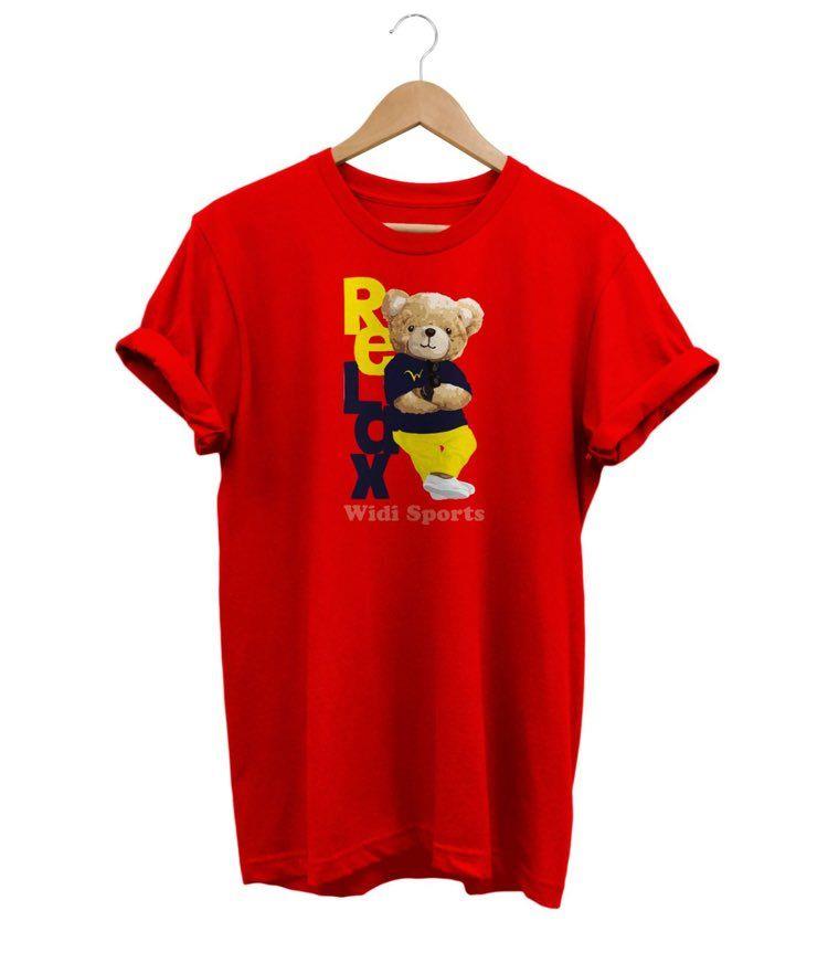 relax-sari-ayicik-baskili-t-shirt-kirm-86e644.jpg