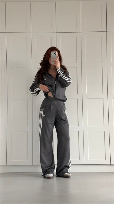 Adidas Ekose Eşofman Takım Siyah 