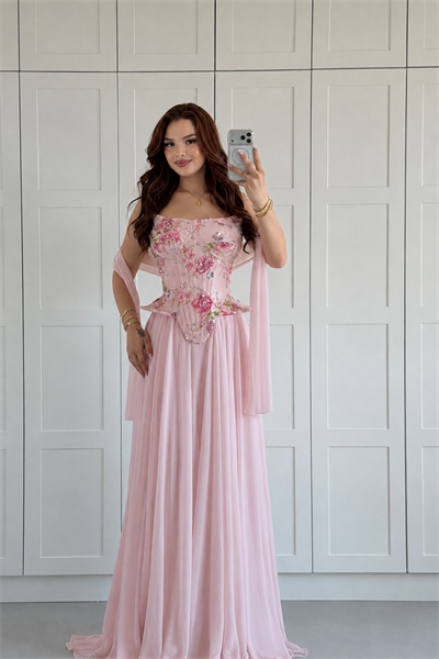 Amour Abiye Pembe