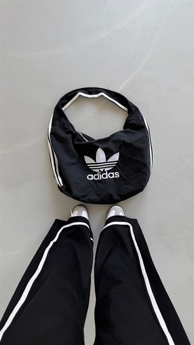 Avivasa Denim Bowl Canvas Çanta Siyah