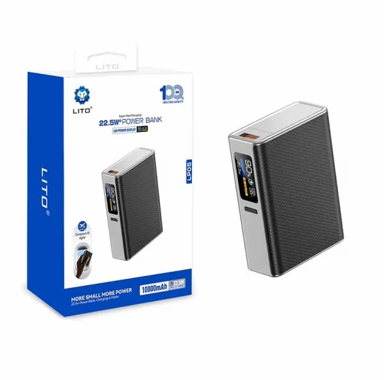 LITO LP05 22.5W GaN Hızlı Şarj 10000 mAh Power Bank