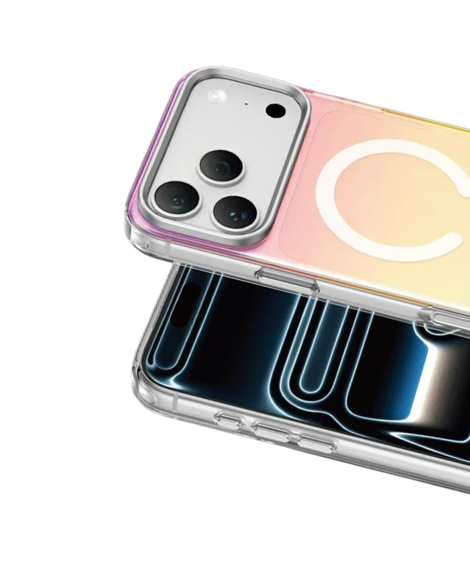 Keephone iPhone 17 Pro Max Rainbow Magsafe Kılıf