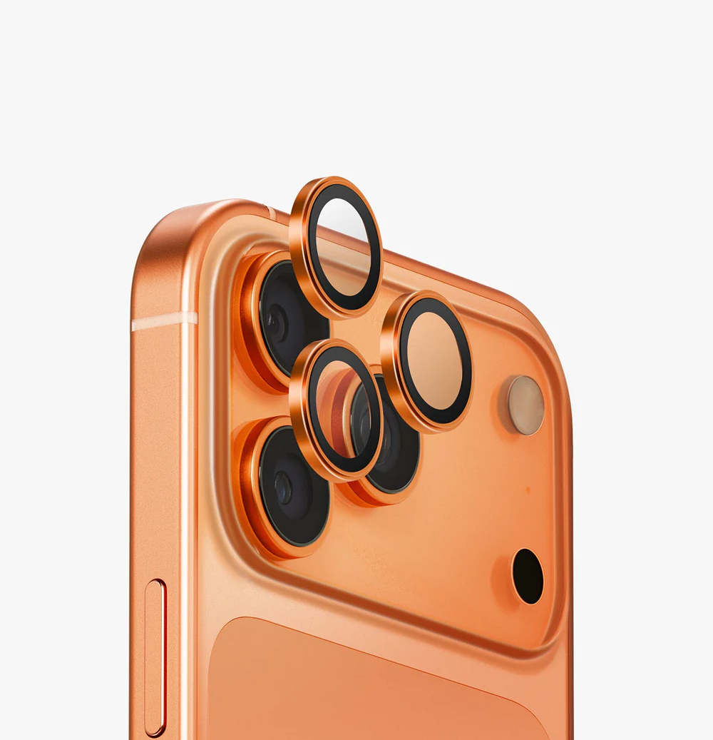 Uniq iPhone 17 Pro/17 Pro Max Optix AluGuard Alüminyum Kamera Lens Koruyucu