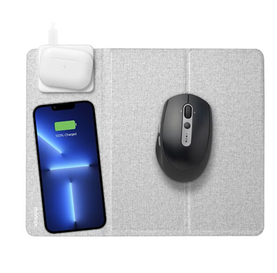 Momax Q.Mouse Pad 3 Kablosuz Şarj Edilebilir 20W Mouse Pad