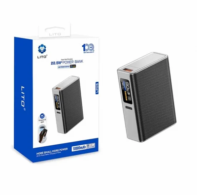 LITO LP05 22.5W GaN Hızlı Şarj 10000 mAh Power Bank