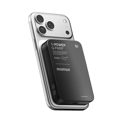 Momax Power Q.Pass 10000 mAh Qi2 25W Powerbank