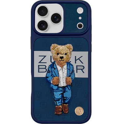 ZuckBear iPhone 17 Pro Max Paris Gentleman Kılıf