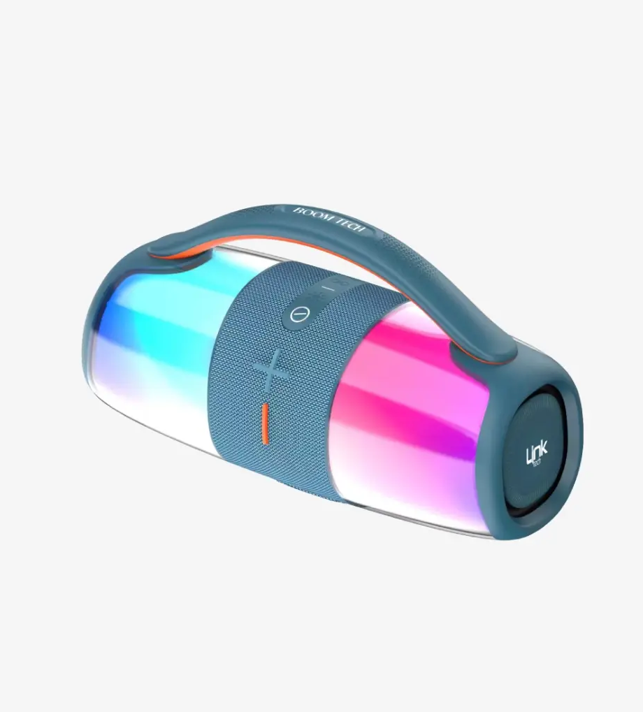 LinkTech R128 Premium RGB Işıklı Taşınabilir Bluetooth Hoparlör