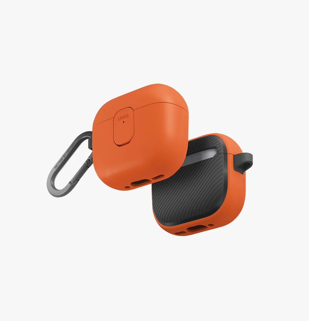 Uniq AirPods 4 Clyde Mıknatıslı Kapamalı Hibrit Kılıf