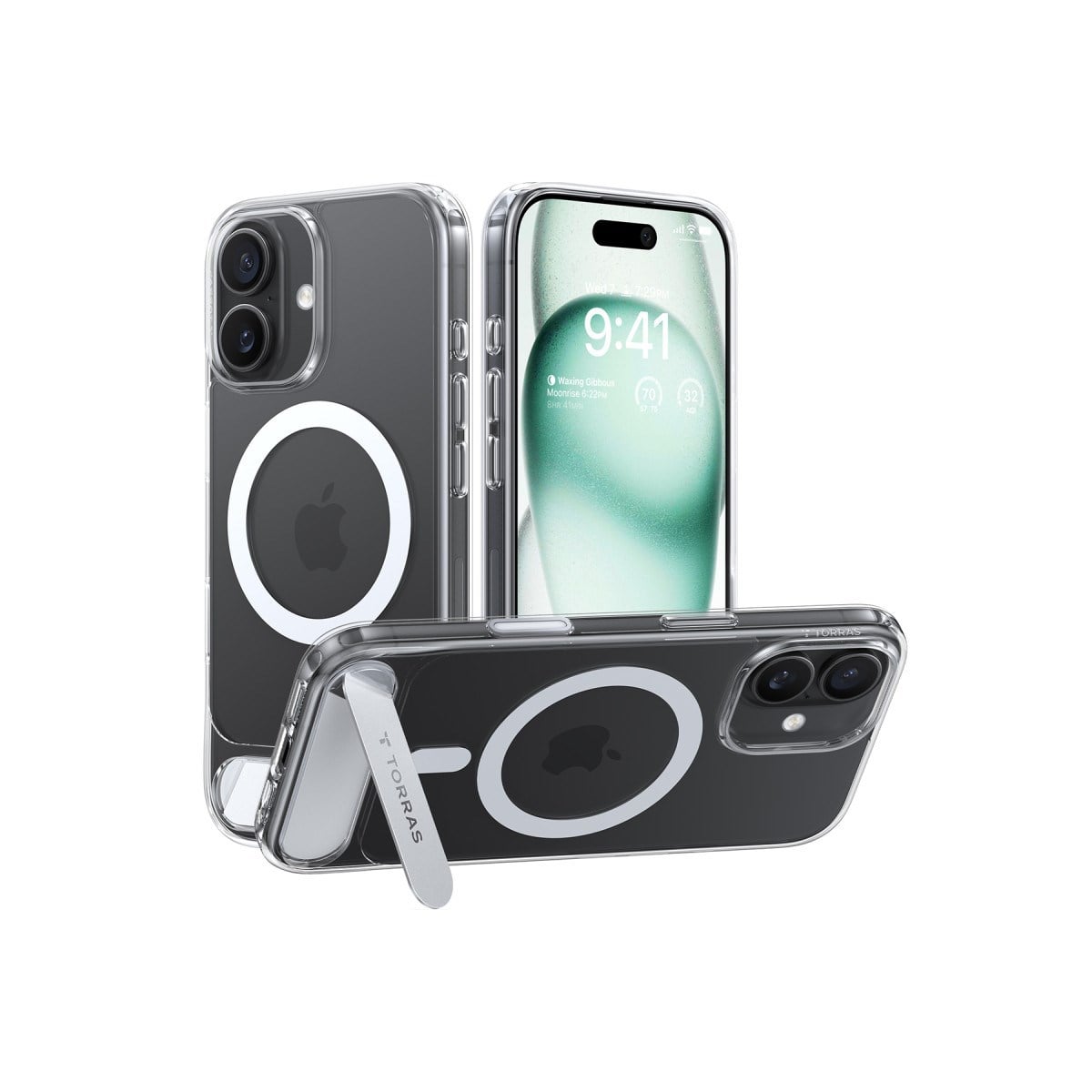 Torras iPhone 17 PStand Seri Magsafe Kılıf