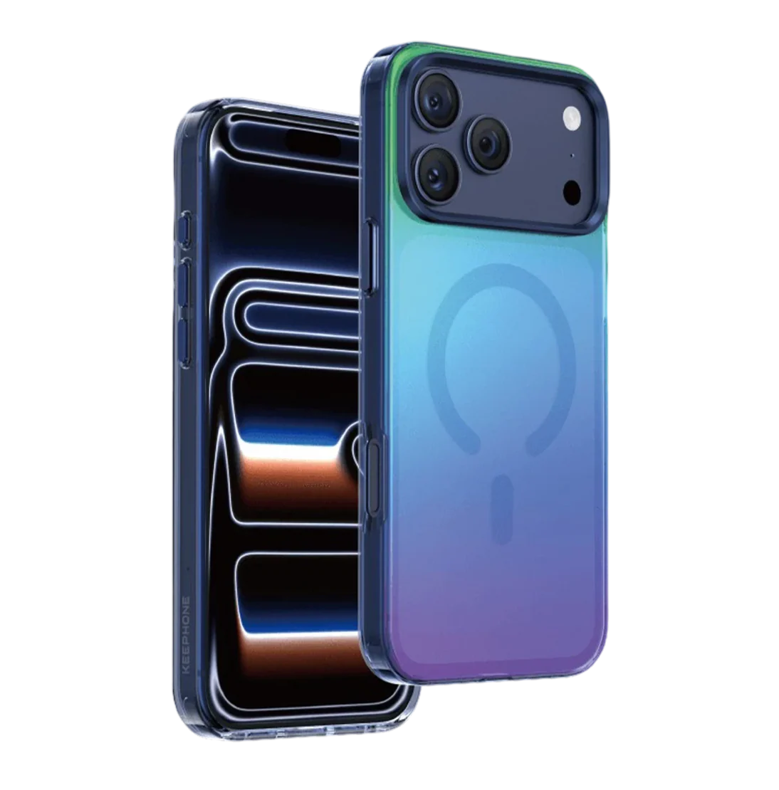 Keephone iPhone 17 Pro Max Rainbow Magsafe Kılıf