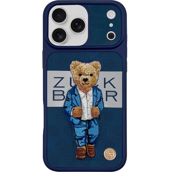 ZuckBear iPhone 17 Pro Max Paris Gentleman Kılıf