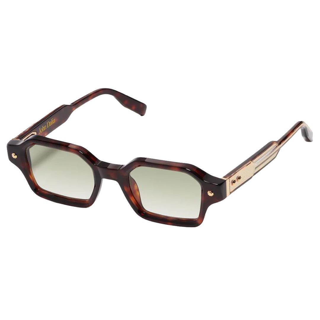 JOHN DALIA P09 SUN C622 - Dark Brown Tortoise - Yellow Gold