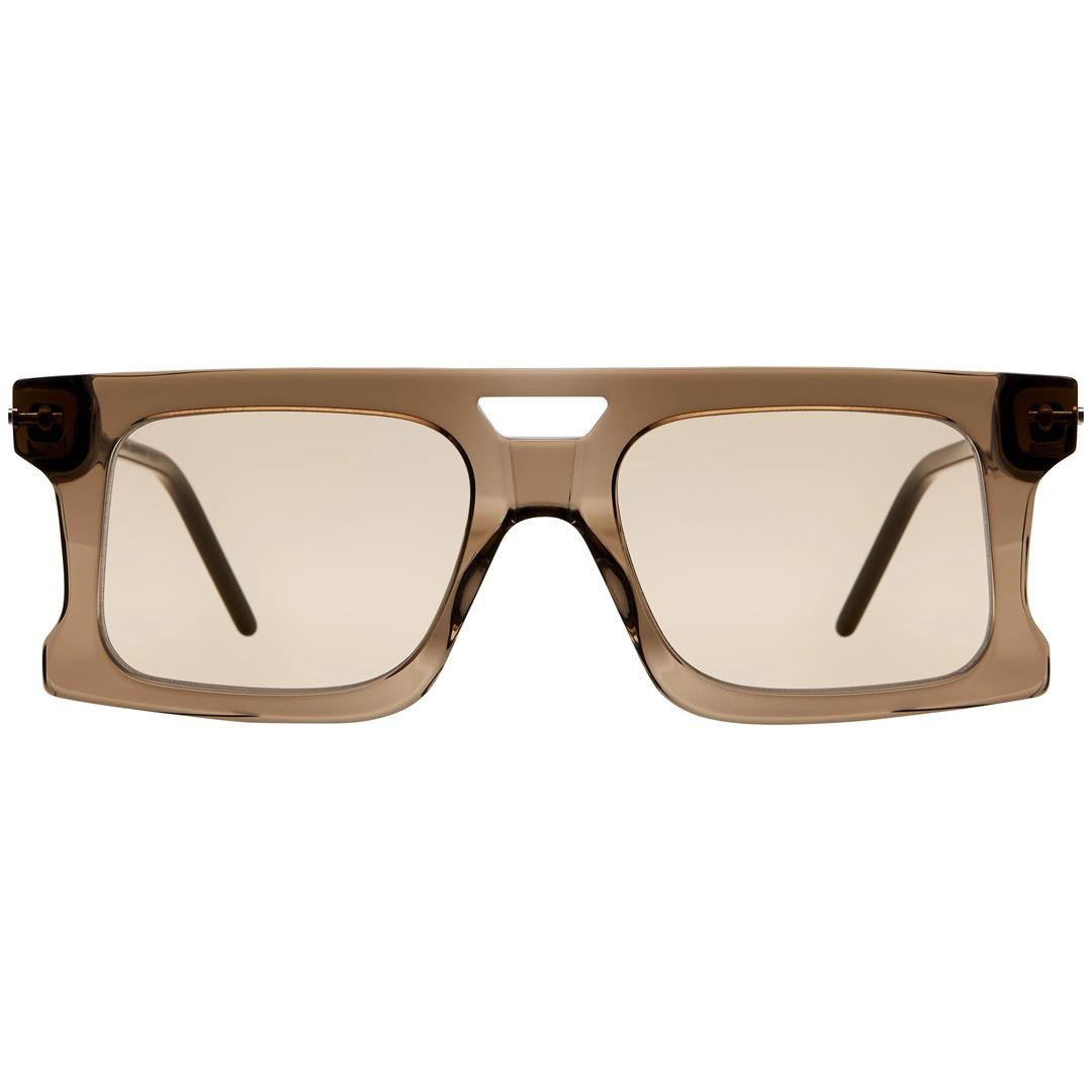 KUBORAUM sunglasses& case D76 52-18 DT brown