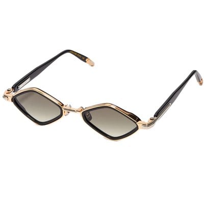 JOHN DALIA LANA C409 Shiny Black Yellow Gold / Platine Plated