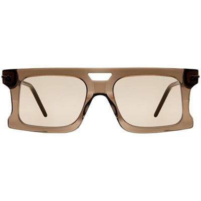 KUBORAUM sunglasses& case D76 52-18 DT brown