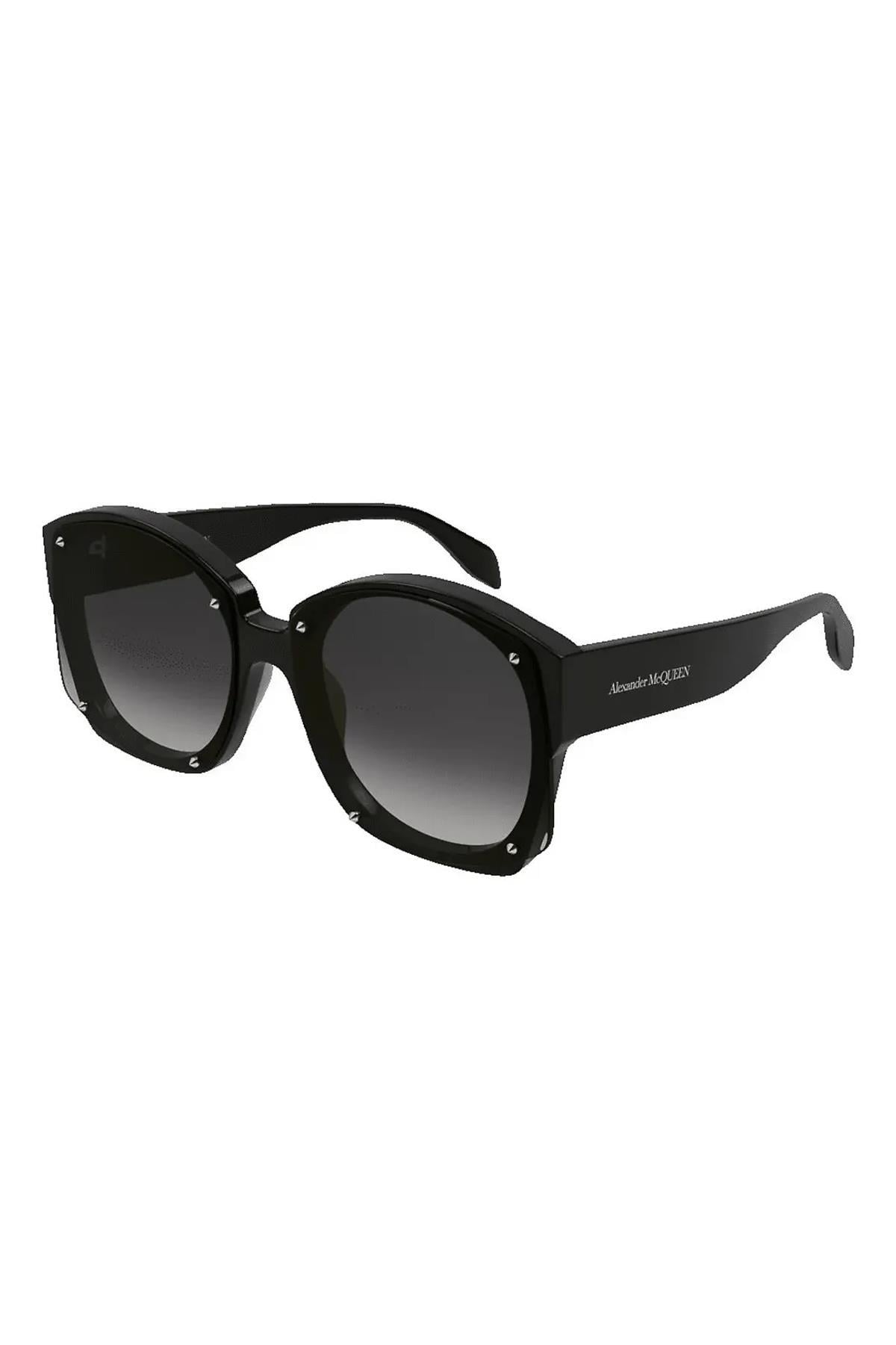 ALEXANDER MCQUEEN 0334S 001 UNISEX GÜNEŞ GÖZLÜĞÜ