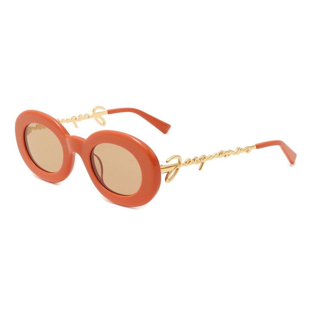 JACQUEMUS LES LUNETTES PRALU SUN MULTI ORANGE