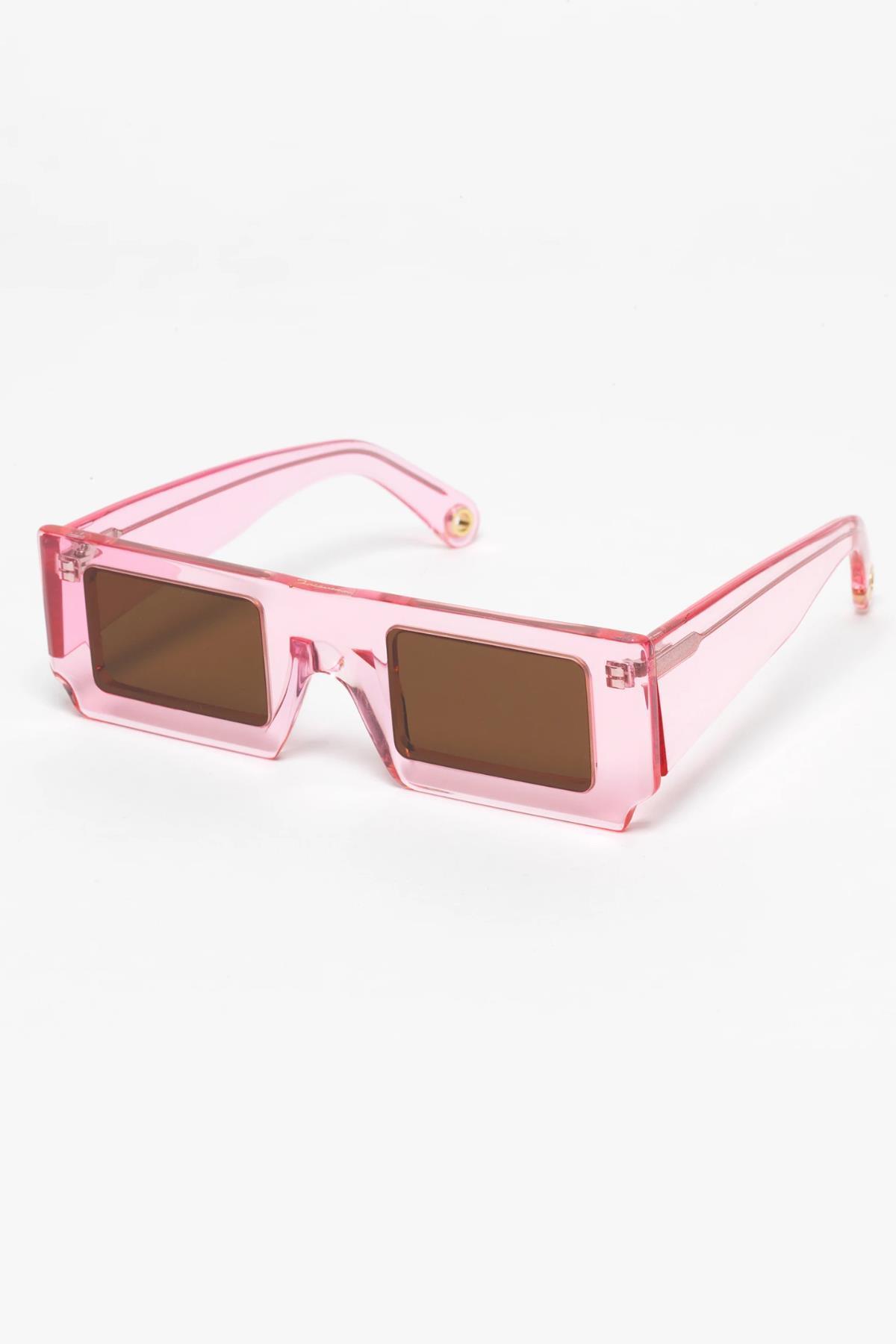 JACQUEMUS LES LUNETTES SOLEIL MULTI PINK BROWN GÜNEŞ GÖZLÜĞÜ