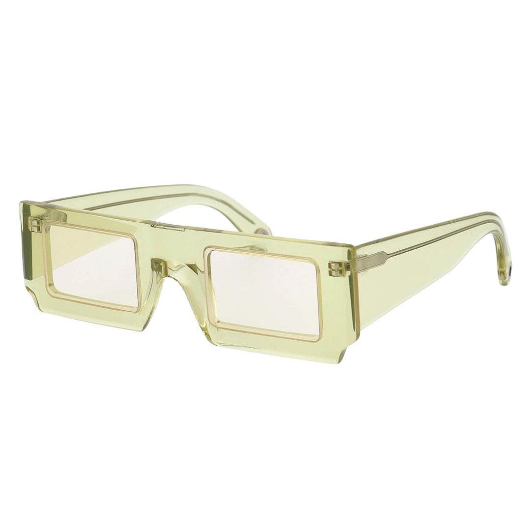 JACQUEMUS LES LUNETTES SOLEIL SUN MULTI GREEN - LIGHT GREEN