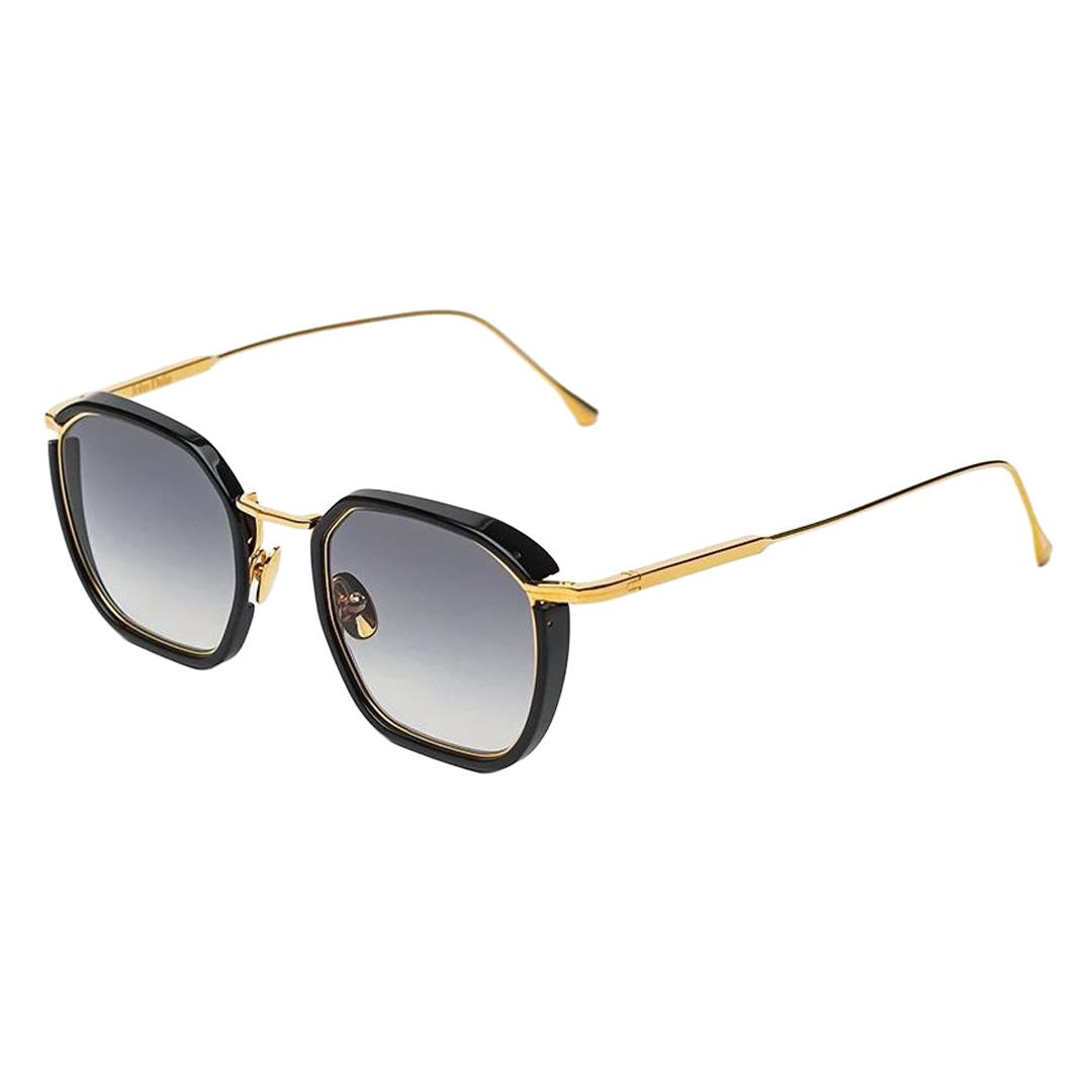 JOHN DALIA IGGY SUN C100 Shiny Black - Yellow Gold