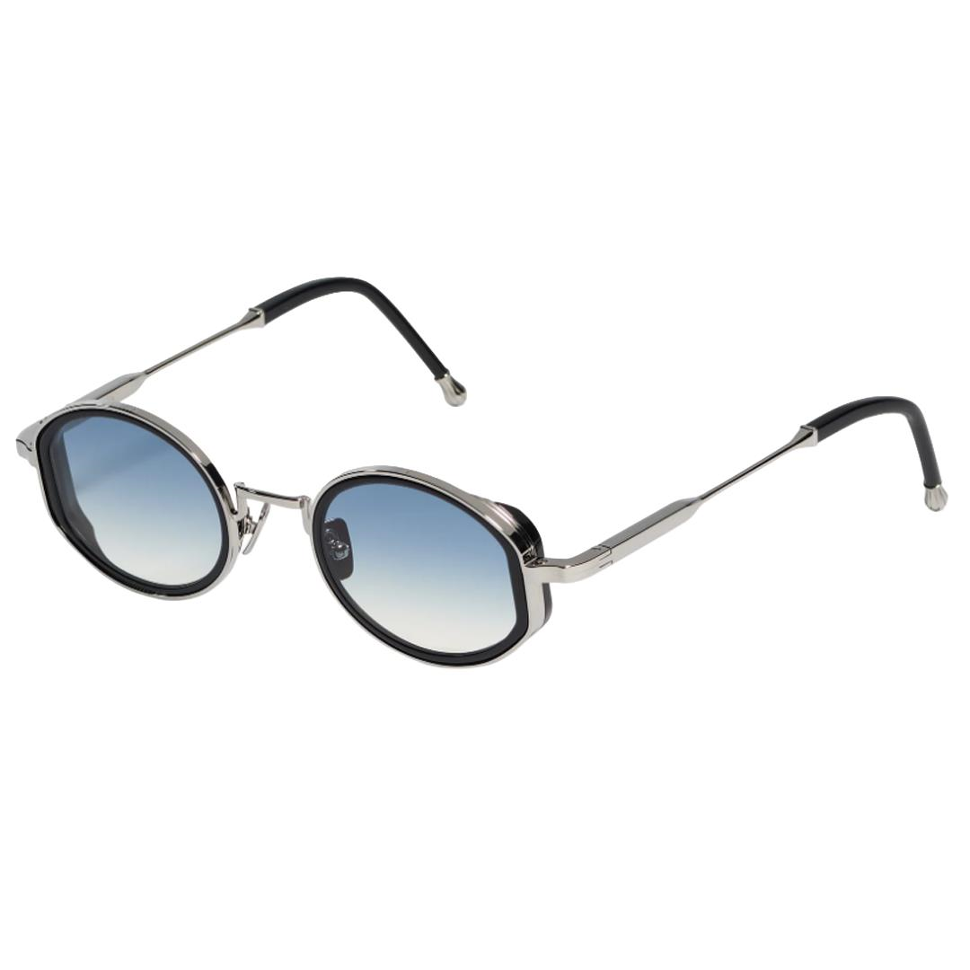 JOHN DALIA JARED SUN C107 - Shiny Black - Ruthenium Plated