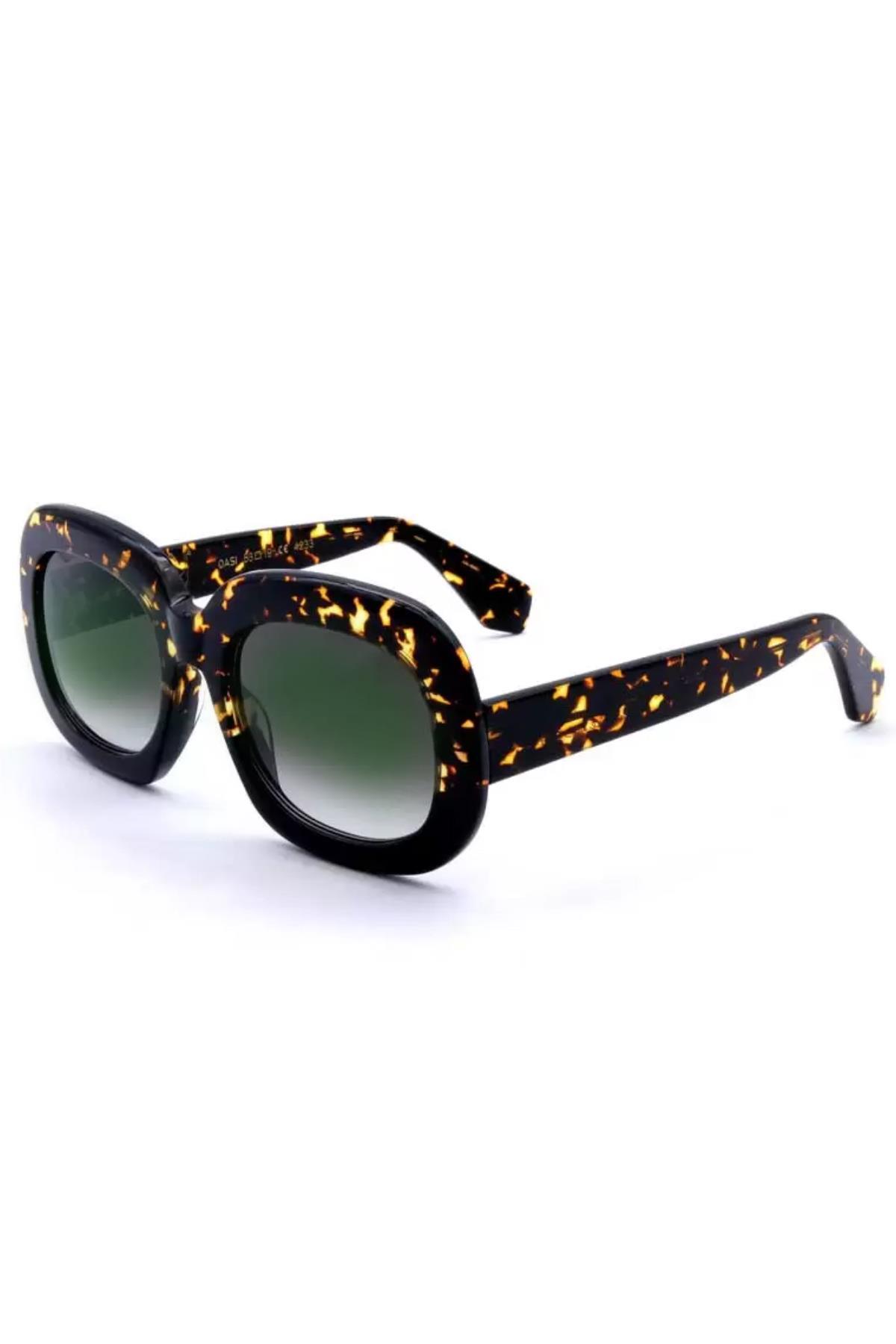 L.G.R PALMERIE COLLECTION OASI 4233 GREEN UNISEX GÜNEŞ GÖZLÜĞÜ