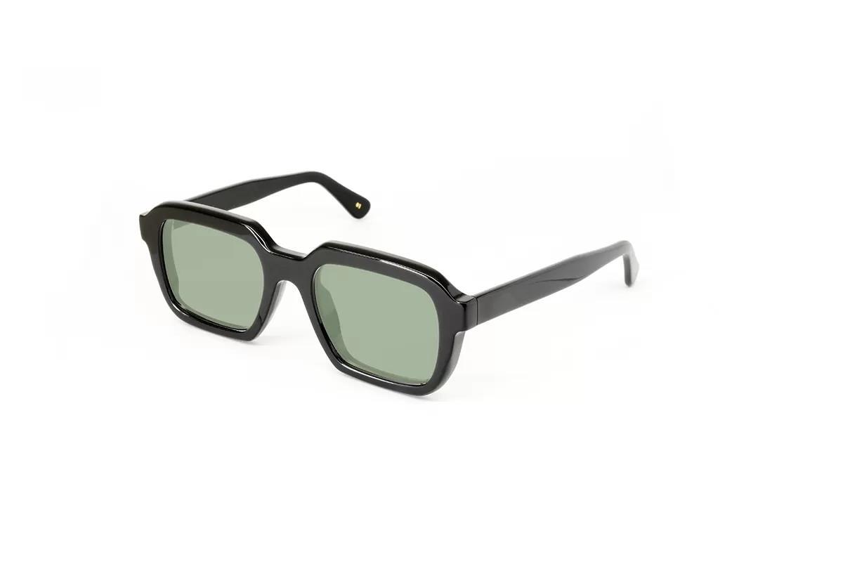 L.G.R Raffaello Black 01 // Green G15 Unisex Güneş Gözlüğü