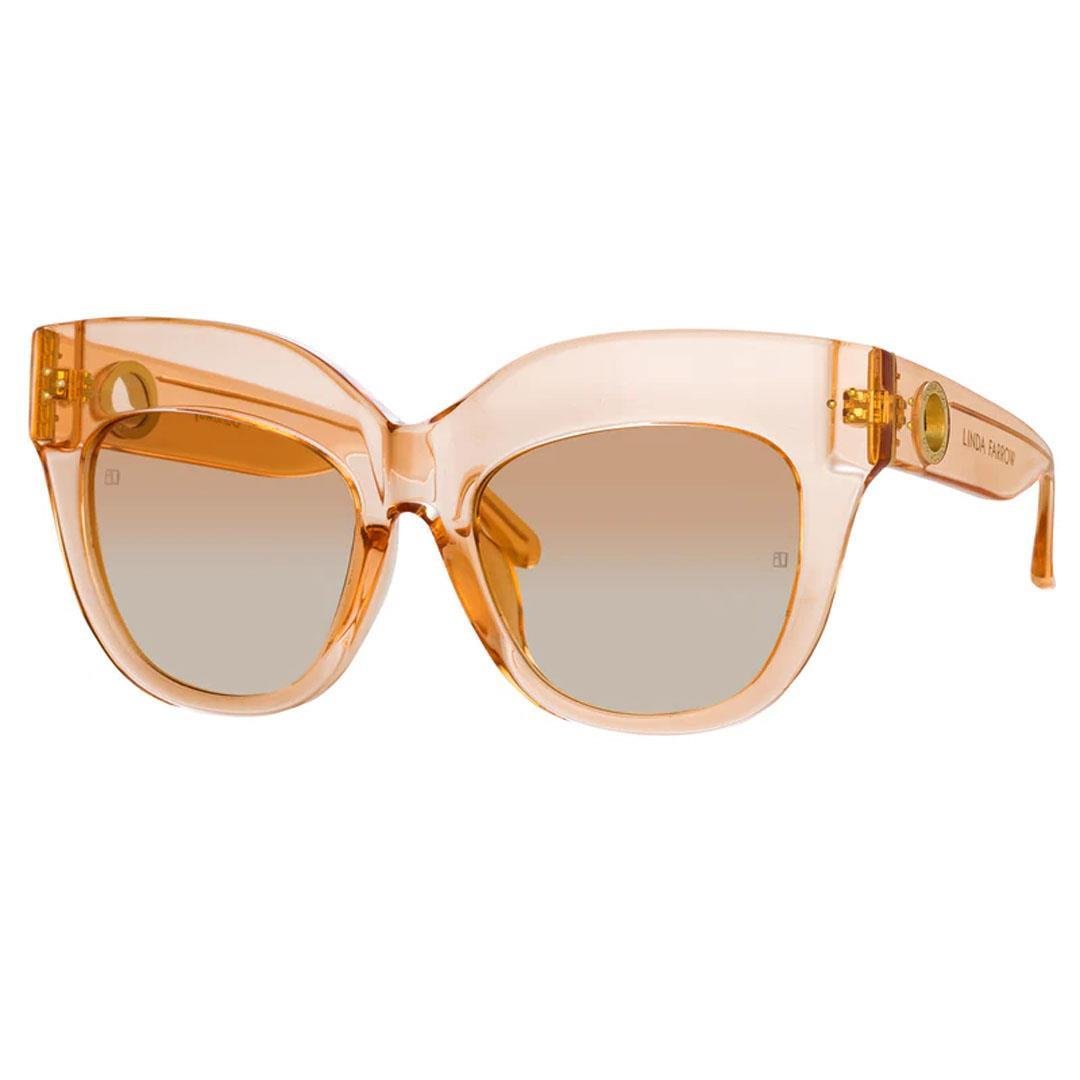 LINDA FARROW DUNAWAY SUN Peach/Light Gold - Peach Grad