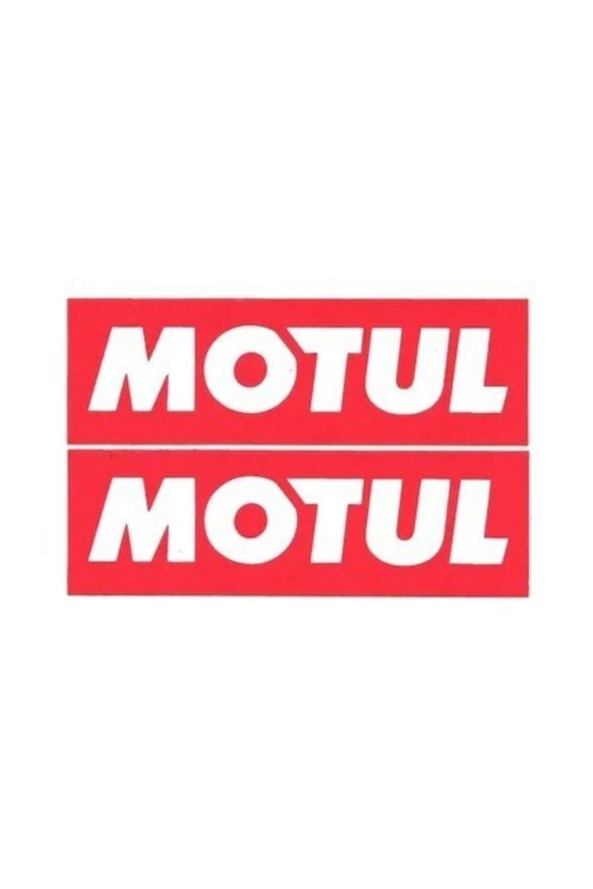 2 Adet Motul Sticker 10 X 2,5cm Motul Yağ Sticker