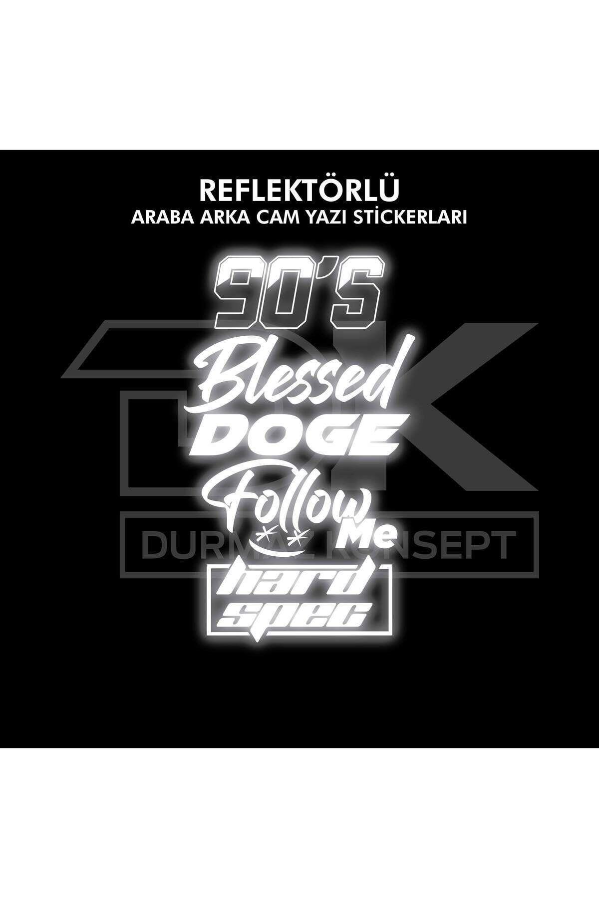 ARABA ARKA CAM YAZILARI REFLEKTÖRLÜ BEYAZ-KIRMIZI-MAVİ-SARI-NEON YEŞİL-PEMBE