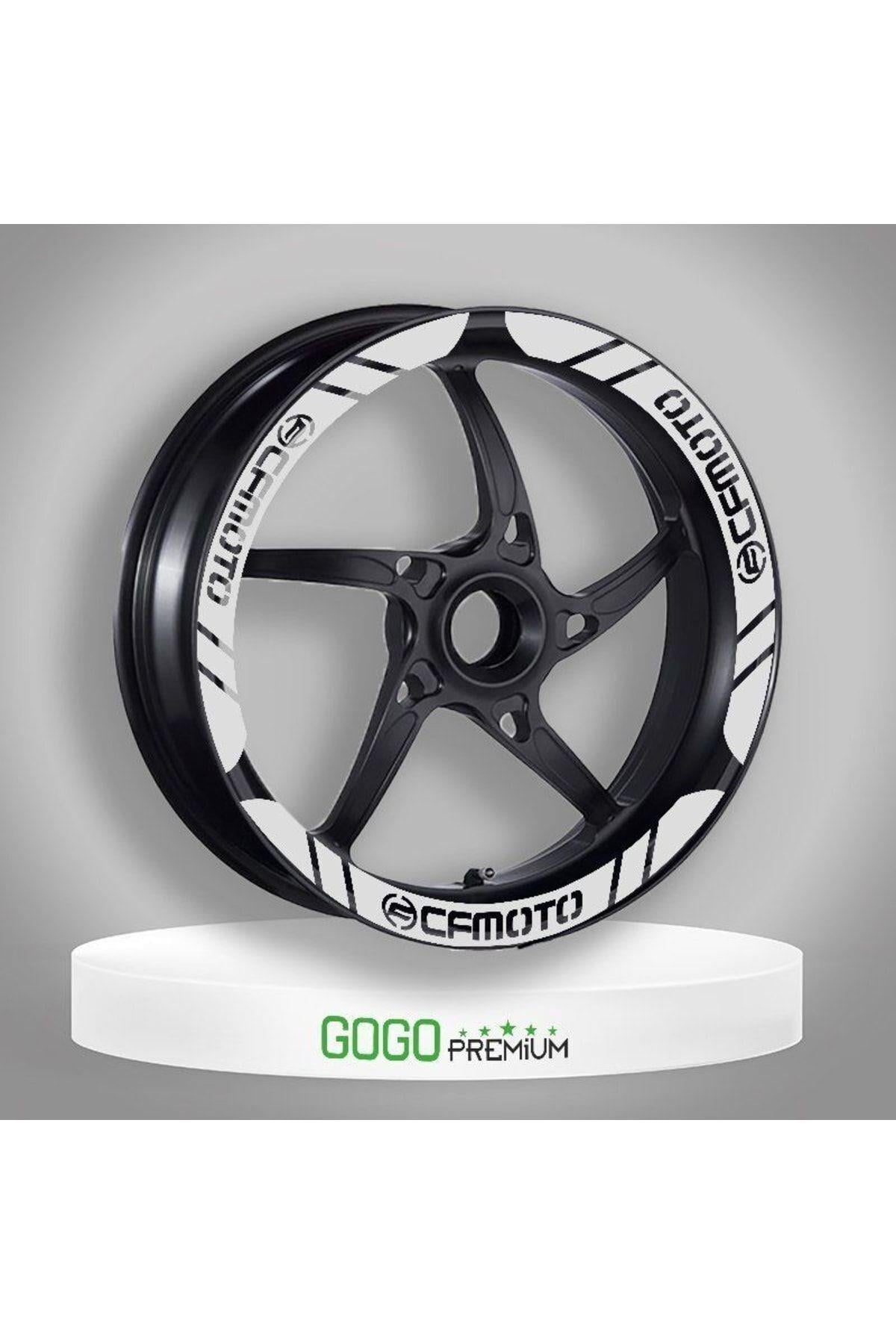 CFMoto Compatible White Wheel Rim Stripe