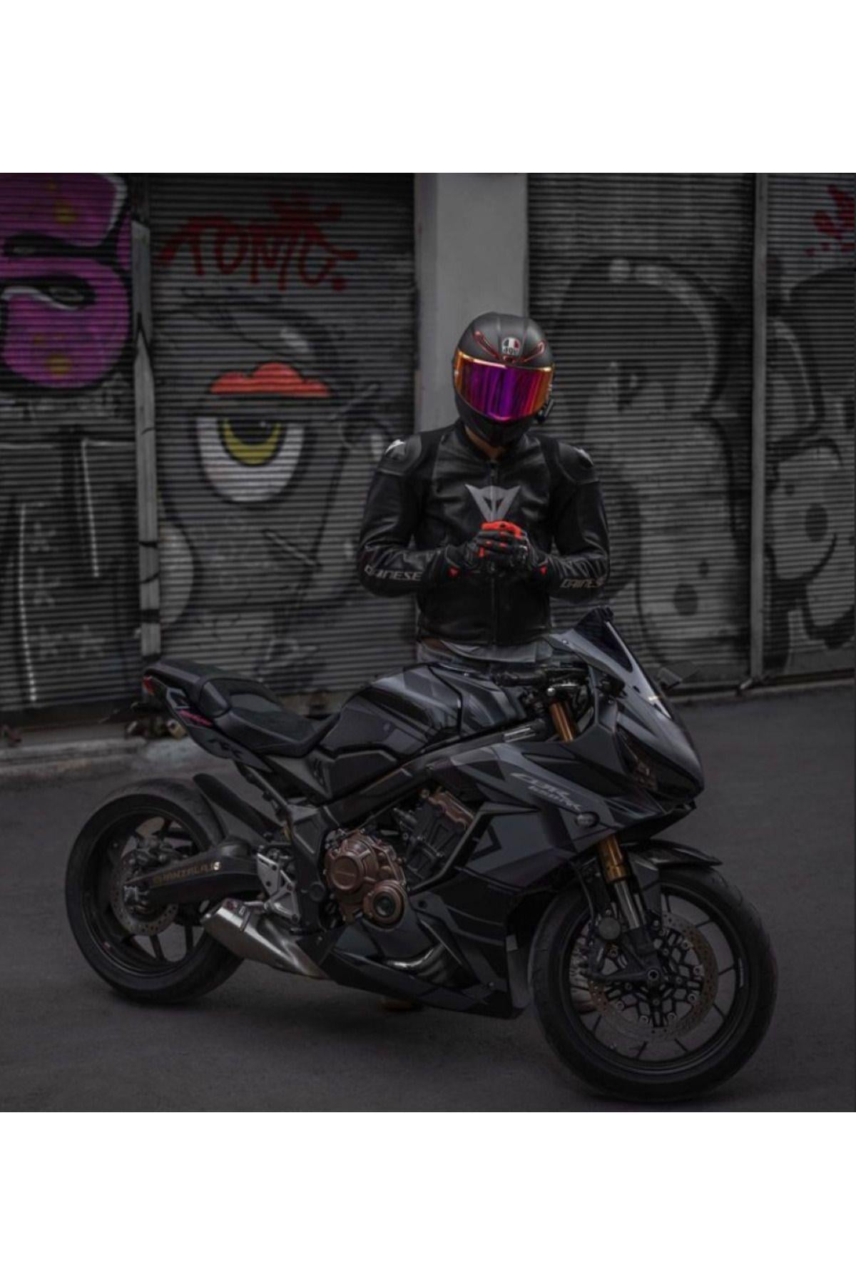 Honda CBR 650R Hanzala Gray Sticker Set Full Body Kit