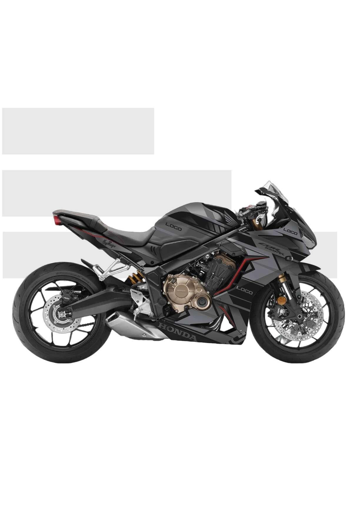 Honda CBR 650R Hanzala Gray Sticker Set Full Body Kit