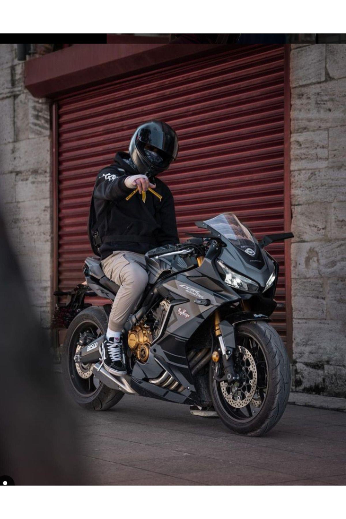 Honda CBR 650R Hanzala Gray Sticker Set Full Body Kit