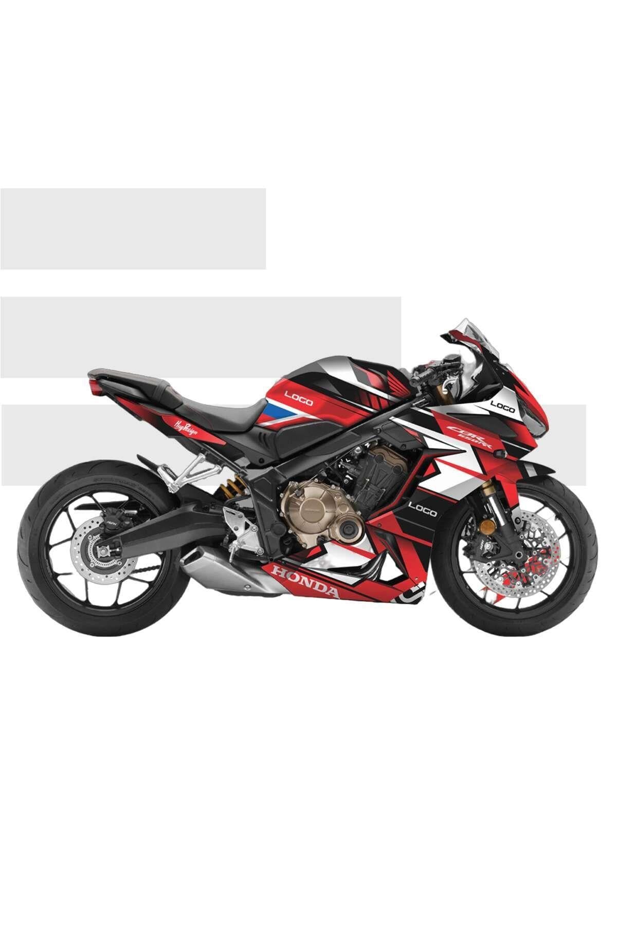 Honda CBR 650R Hanzala Red Sticker Set Full Body Kit