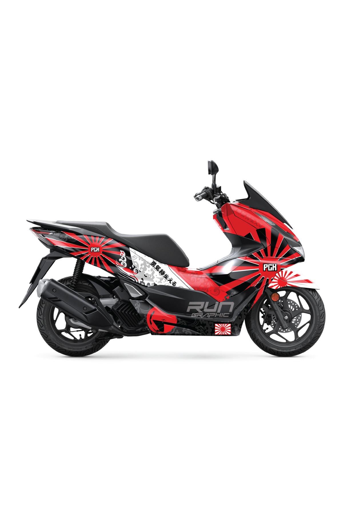 HONDA PCX 2021-2024 MİXED KAPLAMA GRAFİK SETİ KİT