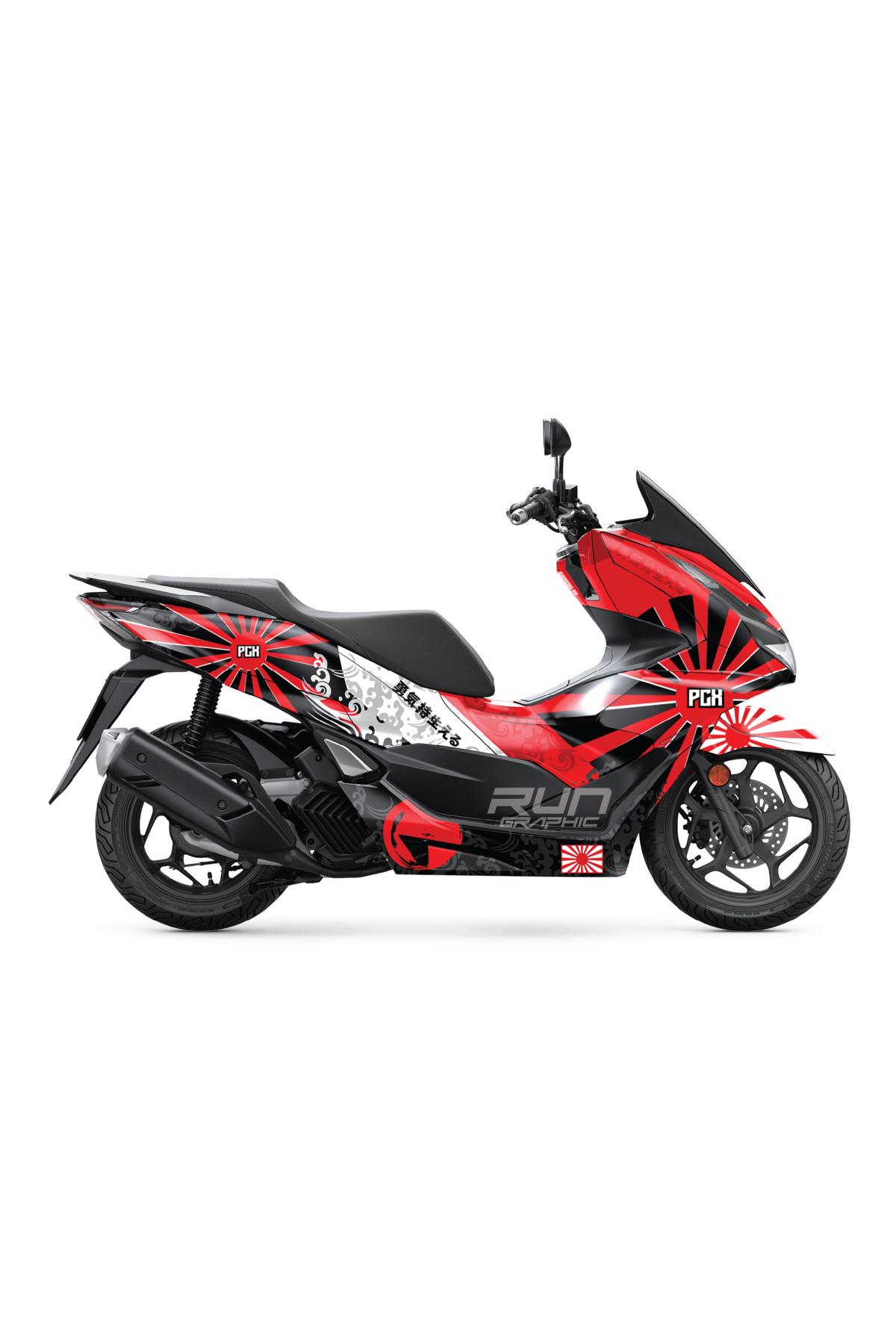 HONDA PCX 2021-2024 MİXED KAPLAMA GRAFİK SETİ KİT