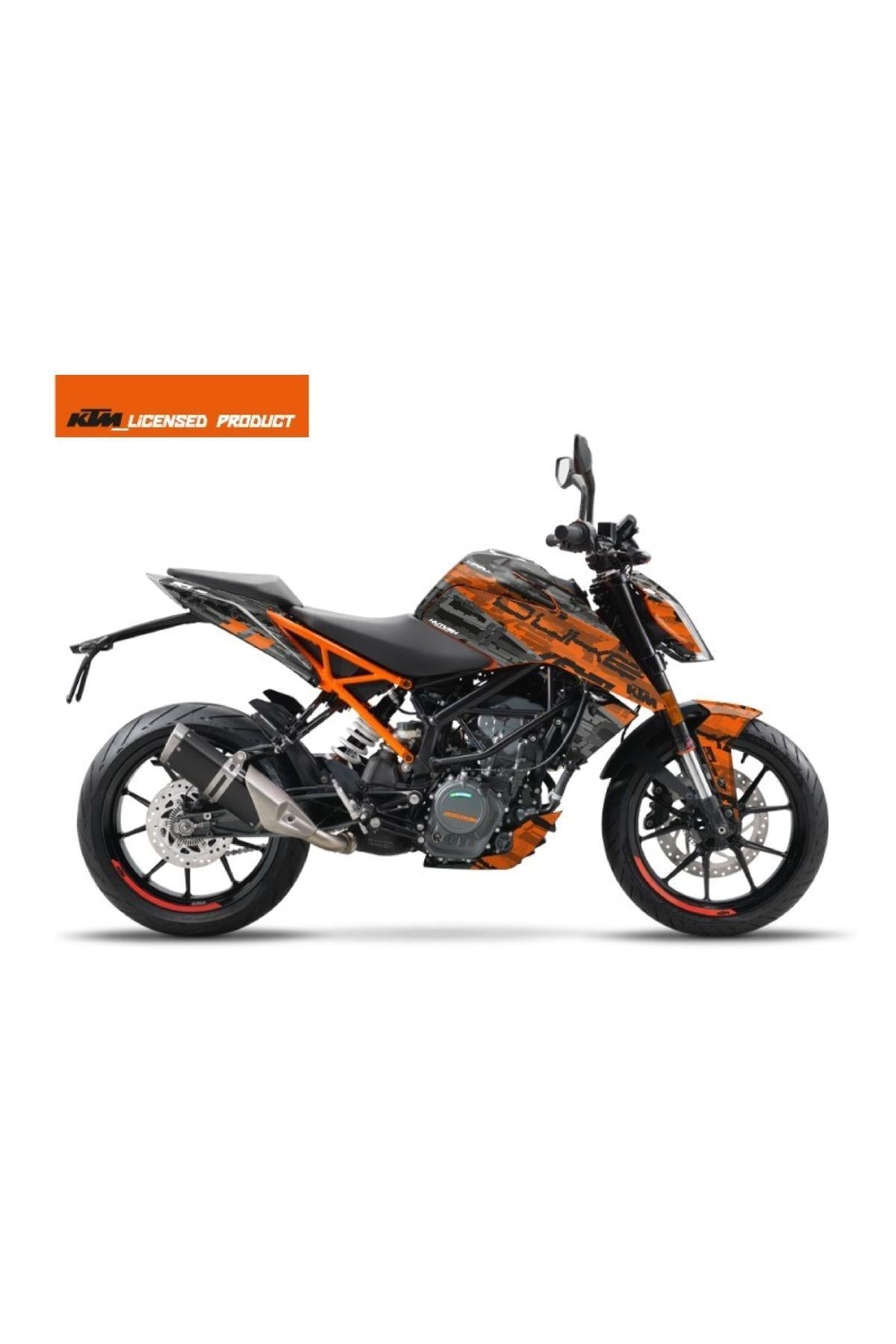 KTM DUKE 250 MDL3 FULL STİCKER SET BODY KİT
