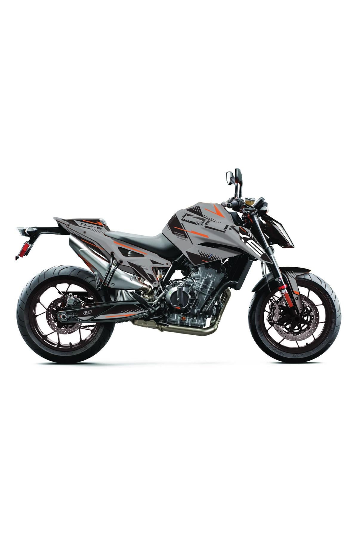 KTM DUKE 790 2018-2023 LİNE GRAPHIC KİT STİCKER SET