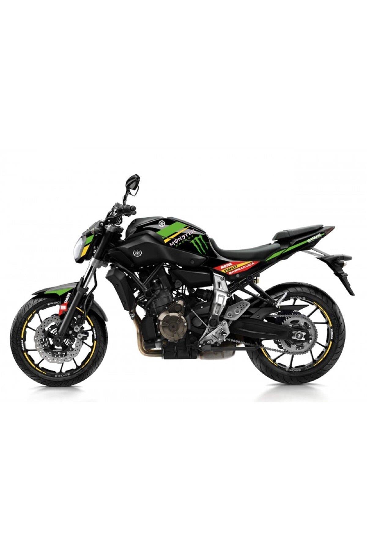 Monster Kaplama Sticker Etiket Mt-07 2014-2020